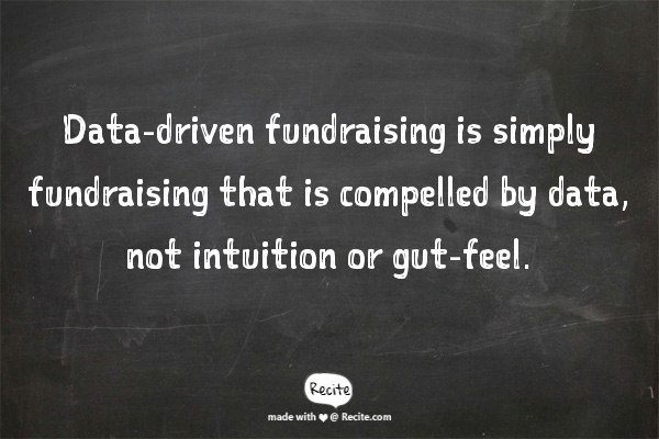 data-driven fundraising definition