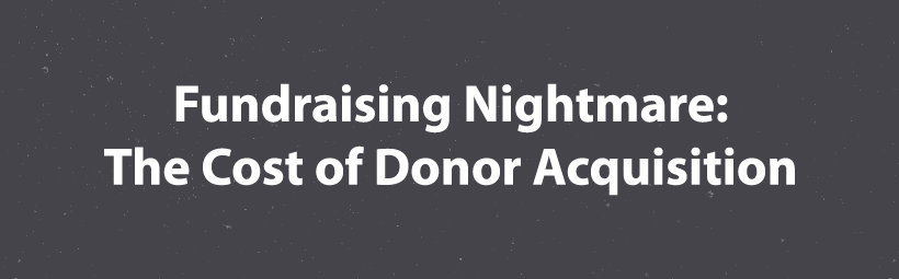 donor acquisition cost