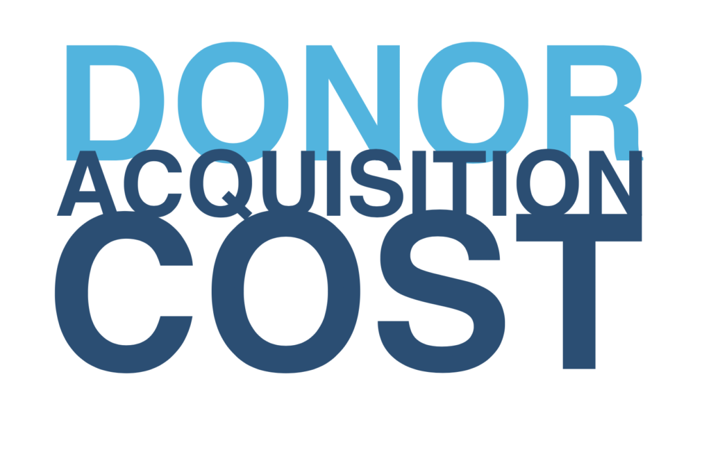 calculate donor acquisition cost